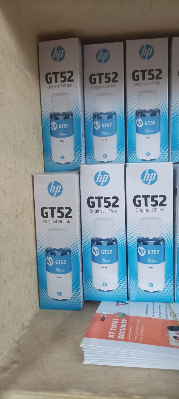 -HP Original HP Ink Bottle  Gt52 l Cyan - cyan