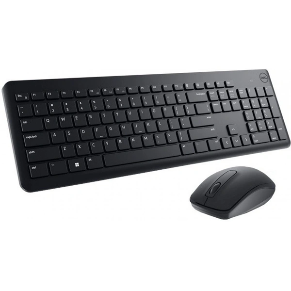 Dell DELL KM3322W Keyboard Mouse Combo Wireless Multi-Device Keyboard Black - Black, 1 Year