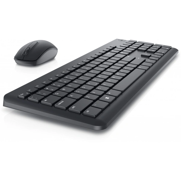Dell DELL KM3322W Keyboard Mouse Combo Wireless Multi-Device Keyboard Black - Black, 1 Year