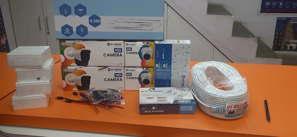 Hi Focus  Hi Focus. Cctv Camera 2.3 Mp Full Set - 1 Year