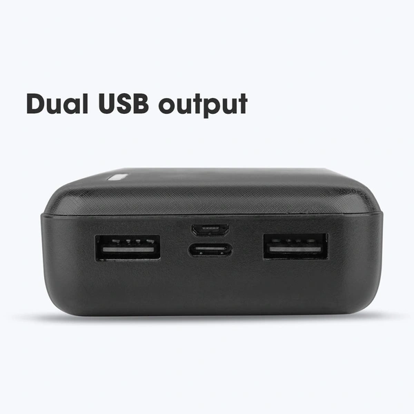 Zebronics  Zeb-MB20000R3  20000 Mah Power Bank  - Zebronics Service Center, Black, 6 Month