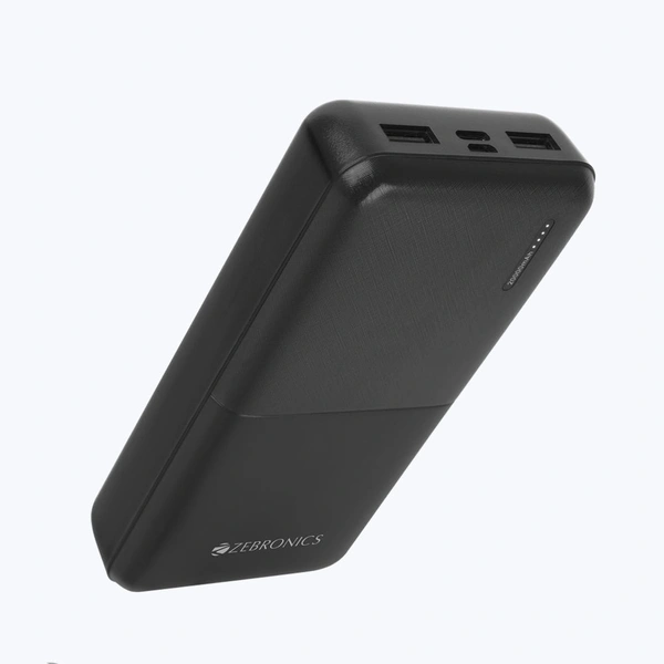 Zebronics  Zeb-MB20000R3  20000 Mah Power Bank  - Zebronics Service Center, Black, 6 Month