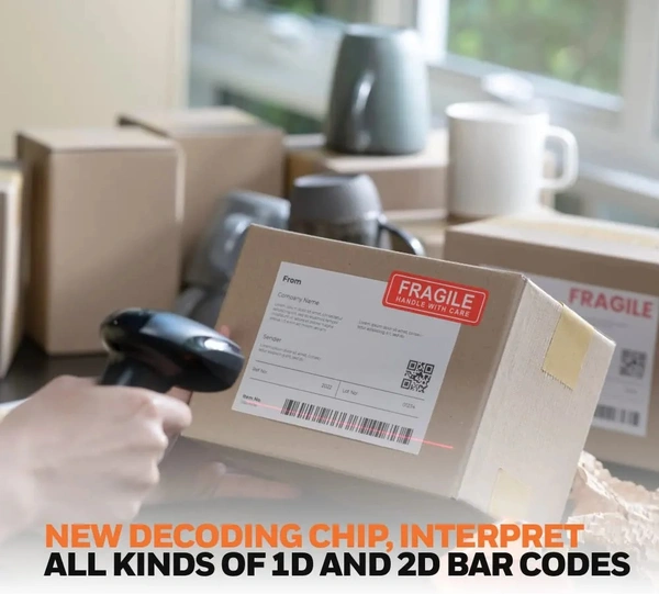 Honey Well  IMPACT by Honeywell IHS320X 2D Barcode Scanner - Compatible with Both Android & iOS | Wired | BIS Approved for Enhanced Efficiency and Accuracy - Visit Near Service Center, Black, 1 Year