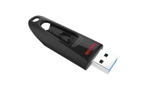 Sandisk SanDisk Ultra 128 GB USB 3.0 Pen Drive (Black)  - Red Black, 5 years, contact neat service centre