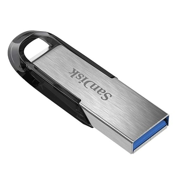 Sandisk SanDisk Ultra Flair 128GB USB 3.0 Pen Drive, Silver Black - silver, 5 years, near service centre