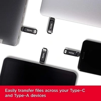 Sandisk SanDisk Ultra Dual Drive Luxe 64GB USB +Type C Pen  Drive  - 5 years, near service centre