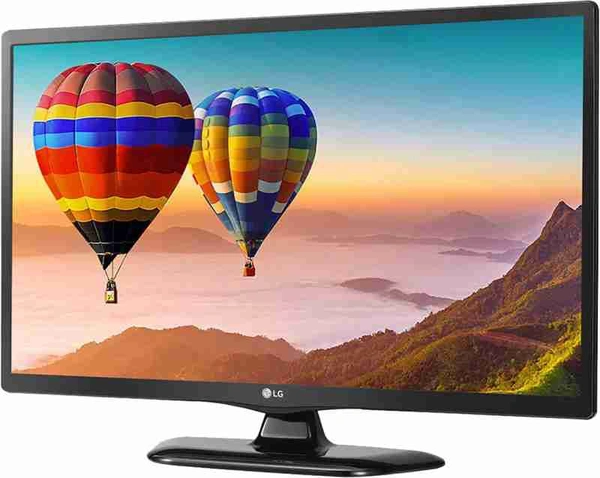 LG 24" TV Monitor HD 1 HDMI Port 1 USB Port  - Lg Service Center, Black, 3 Years Labour And Parts