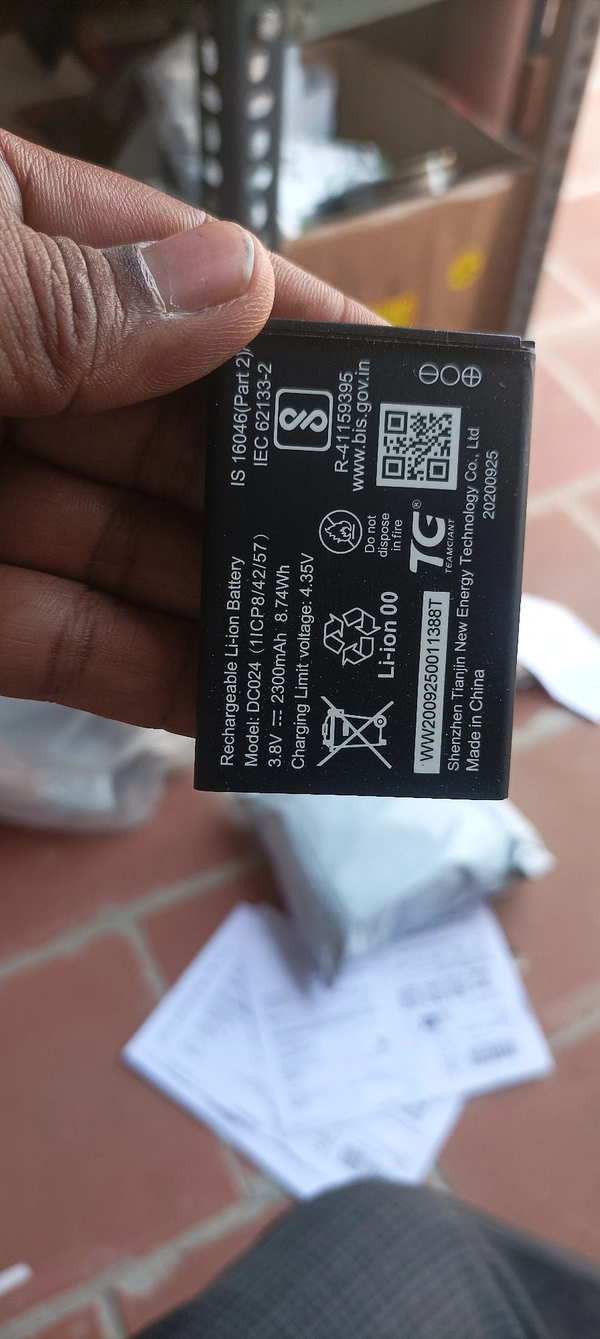 Airtel Amf 311 4g Wifi Hotspot Original Battery  - 9629276744, 7 Days