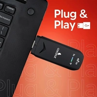 COCONUT Coconut Konnect 4G Dongle, Dual Band - All SIM Support (2.4/5Ghz), 4G Data Card, Upto 150mbps, Rich Design, 1 Year Warranty - 1 YEAR, Heera Communications