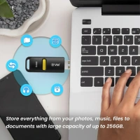 EVM EnX Drive 64GB USB 3.2 Gen 1 Flash Drive - Turbo, 10 Years, Contact Customer Care Service