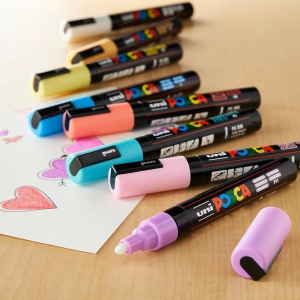 Uni POSCA 8 Colors shades