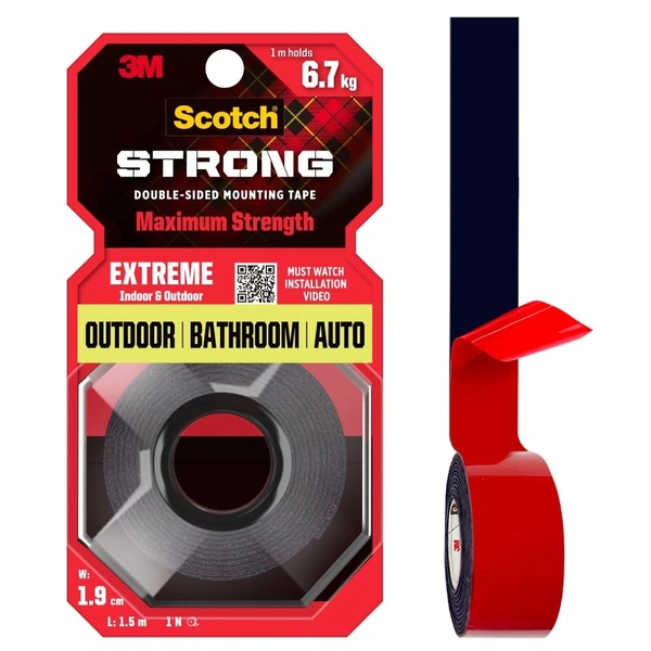 3m Scotch Strong Double sided Mounting Tap Maximum strength 