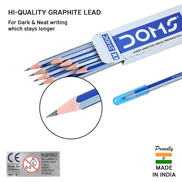  DOMS X1 Xtra Super Dark Pencils