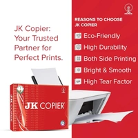 JK Copier Paper 75GSM A4 (500 sheets) - A4, White