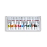  Camel Acrylic Color Box - 9ml Tubes, 12 Shades