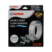 Kores Double Sided Clear Adhesive Tape