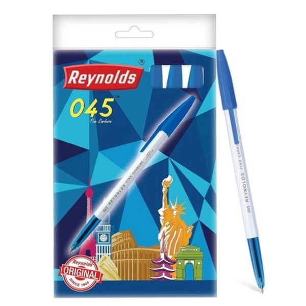 Reynolds 045 Ball Pens Set  - Blue