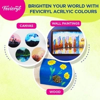 Fevicry Acrylic Colours 10 Shades