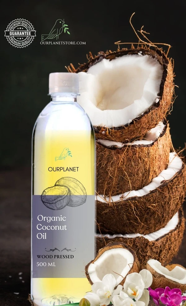 OURPLANET Organic Virgin Coconut Oil - 500 Gm