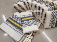 Kuttampalli Kerala Set Mundu | Cotton Mix Printed Design - Multiple Color