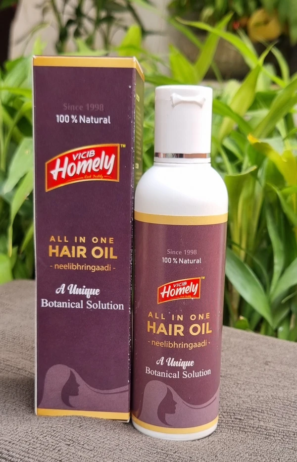 Ayurvedic All In One Hair Oil  To Reduce Migraine And Hair Fall and Enhance Hair Growth