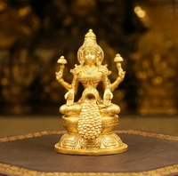 Dhananjay Lakshmi Idol, Pure Brass