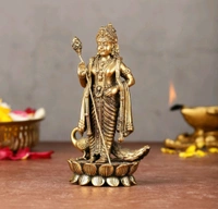 Brass Lord Murugan / Kartikeya Statue