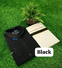 Slub Cotton Shirt + Mundu Combo - Brick Red
