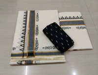 Kerala Soft Cotton Printed Set Mundu – 2.50 Mtr