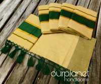 Tissue Set Saree – Simple & Elegant
