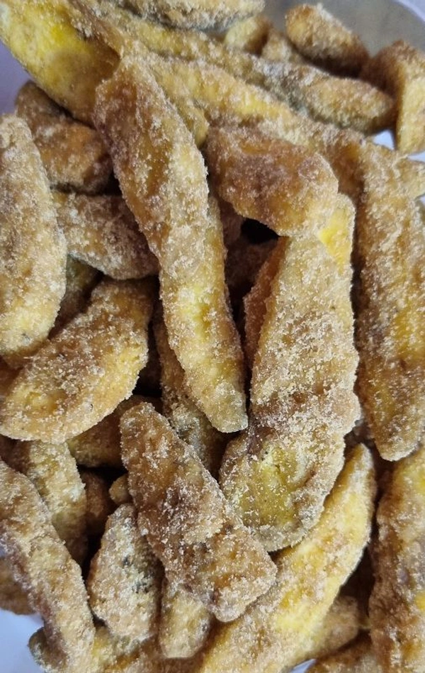 Jaggery Banana Chips with dry ginger - Sarkkara Upperi | Shipping all across India