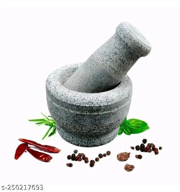 Kerala Traditional Idikallu Masher | For Spice Mixing | semispheric