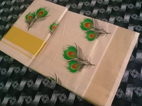 Mayilpeeli Printed Set Sarees