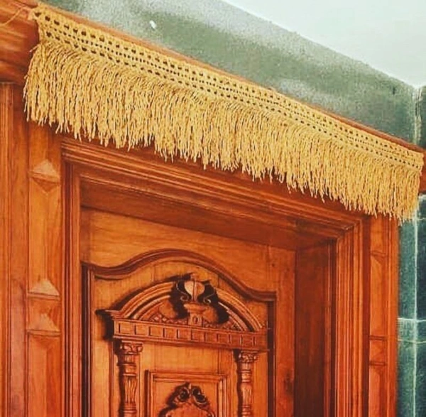 Natural Golden Colour Paddy Door Toranan 3-3.5 feet  ( 1 Paddy Torana Length ~92 cm
