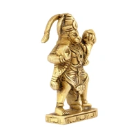 Small Brass Standing Hanuman Statue Idol: A Divine Addition to Your Home