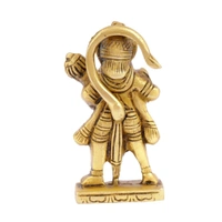 Small Brass Standing Hanuman Statue Idol: A Divine Addition to Your Home