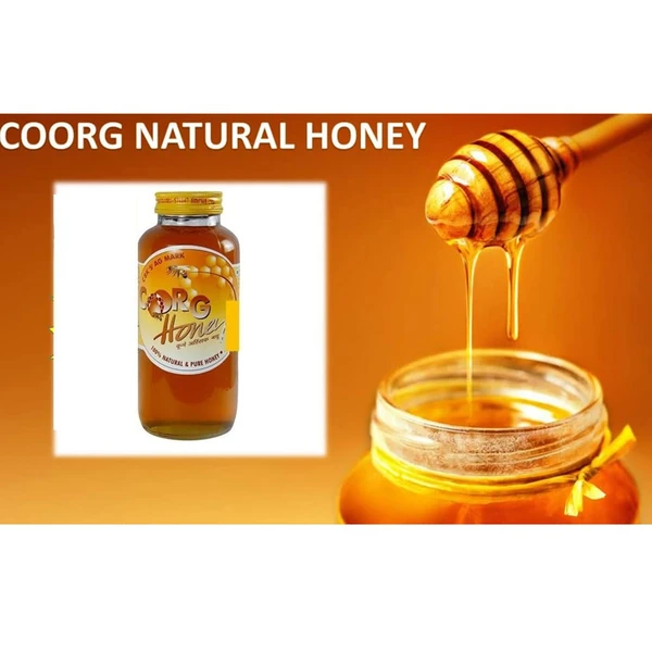 Pure Bee Honey (1KG) Procured from Coorg Co-Operative Society Farm.