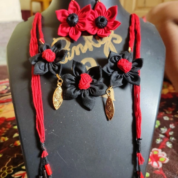 Cotton Set - red black, free