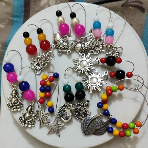 Multicolor Earrings - multi, free