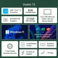 DELL Vostro Intel Core i3 12th Gen 1215U