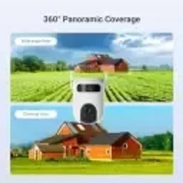 EZVIZ  H9C DUAL-LENS 4K(5MP+5MP) PAN & TILT WI-FI CAMERA