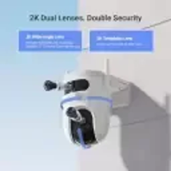 EZVIZ  H9C DUAL-LENS 4K(5MP+5MP) PAN & TILT WI-FI CAMERA
