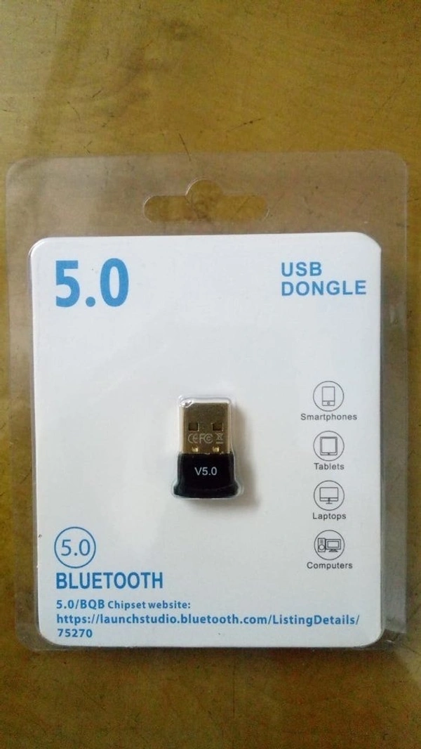 SCM USB DONGLE  BLUETOOTH ADAPTER 5.0V