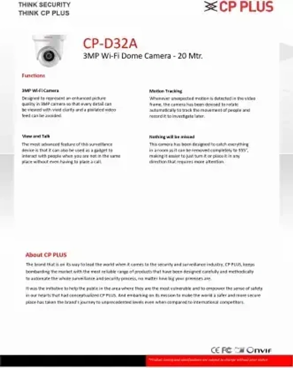 CP PLUS cp plus ezykam+ cp-d324