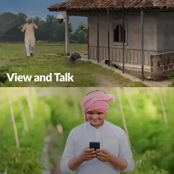 CP PLUS ezykam+ solar-powerd 4g PT CAMERA