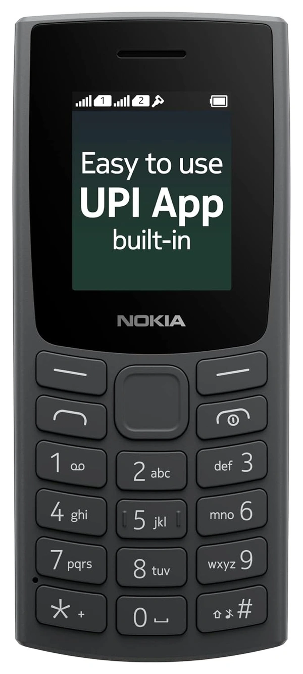 NOKIA 105 KEYPAD MOBILE - BLACK