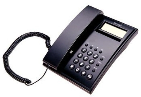 Beetel M51 Corded Landline Phone  (Black)