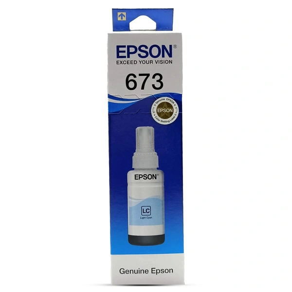 EPSON 673 LIGHT CYAN INK