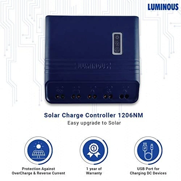 LUMINOUS SCC122O PWM CHARGE CONTROLLER 12V/20A