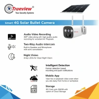 Trueview T18167 4G Solar Bullet   